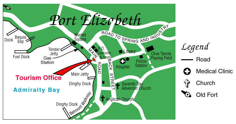port elizabeth map
